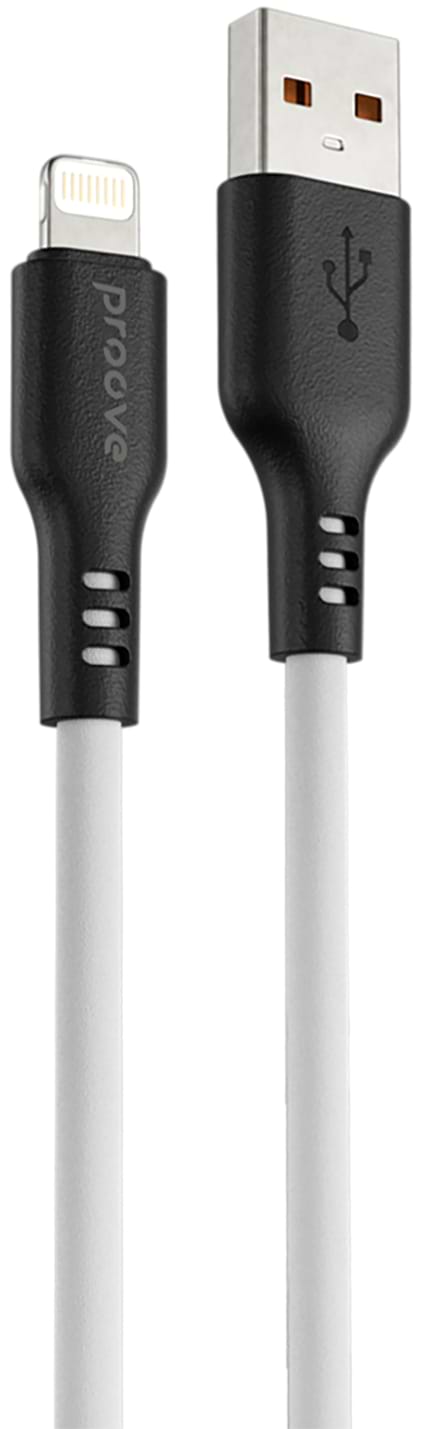 Кабель Proove Rebirth Lightning 2.4A (1m) White (CCRE60001102)